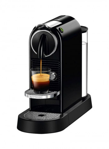 Citiz Coffee Machine D112-ME-BK-NE Black/Silver