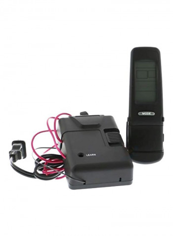 Fireplace Remote Control Black