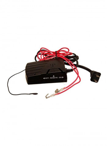 Fireplace Remote Control Black