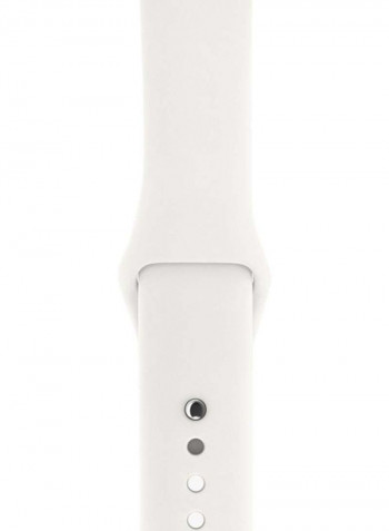 Watch Series 3-42mm GPS Silve Aluminum Case with Sport Band White