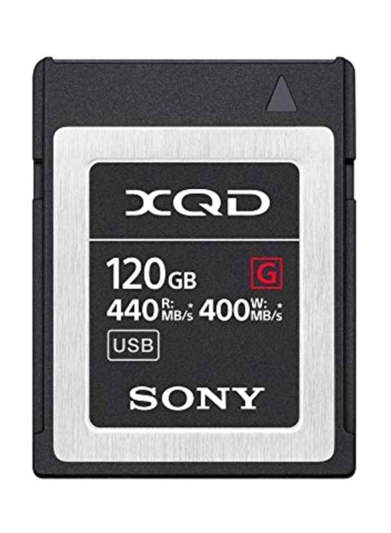XQD G-Series Memory Card 120GB Black/Silver
