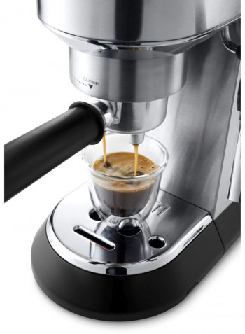 Dedica Compact Espresso Machine 1300W 1300 W DLEC685.M Silver/Black/Clear