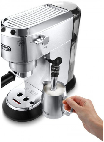 Dedica Compact Espresso Machine 1300W 1300 W DLEC685.M Silver/Black/Clear