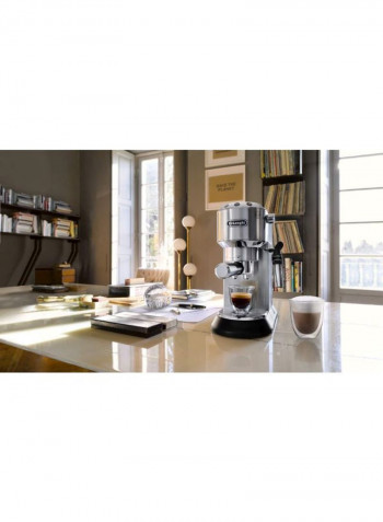 Dedica Compact Espresso Machine 1300W 1300 W DLEC685.M Silver/Black/Clear