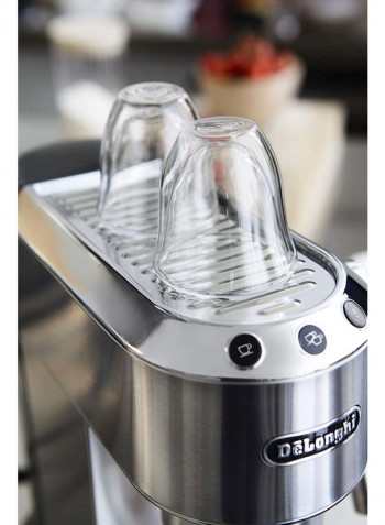 Dedica Compact Espresso Machine 1300W 1300 W DLEC685.M Silver/Black/Clear