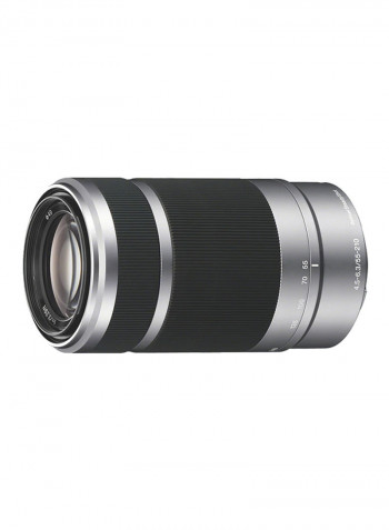 E 55–210mm F4.5-6.3 OSS Lens For Sony Silver/Black