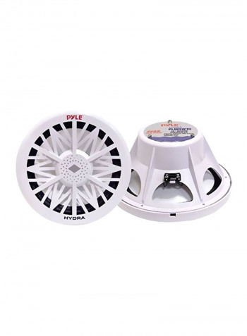 Outdoor Marine Audio Stereo Sound System PLMRW12 White