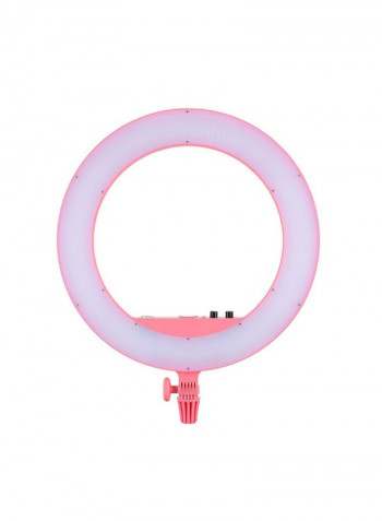 LR160 Ring LED Video Light Pink