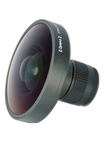 Fisheye Lens For Sony Camera Black