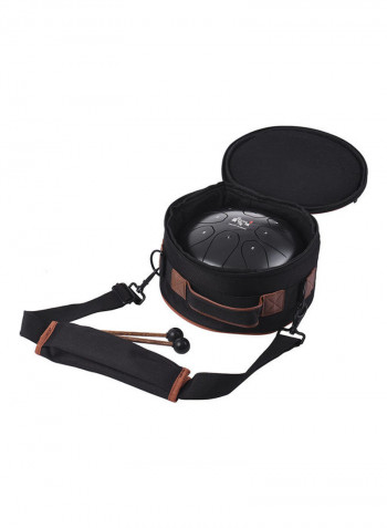 8-Tone Steel Tongue Drum With Carry Bag