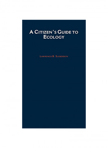 A Citizen's Guide To Ecology Hardcover