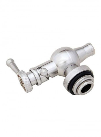 Stainless Steel Water Dispenser With Spigot Silver 15L