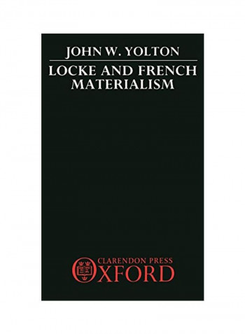 Locke and French Materialism Hardcover