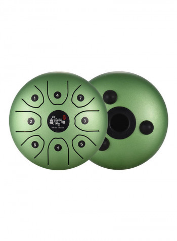 8-Tone Steel Tongue Drum With Carry Bag