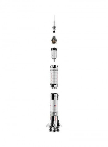 1969-Piece NASA Apollo Saturn V Rocket Building Set