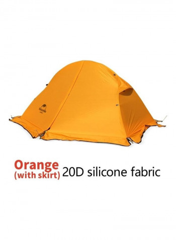 Double-Layer Outdoor Camping Tent 205 x 96 x 110سم