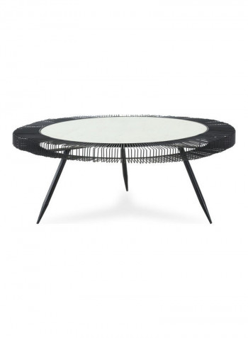 Medellin Coffee Table Black/Silver