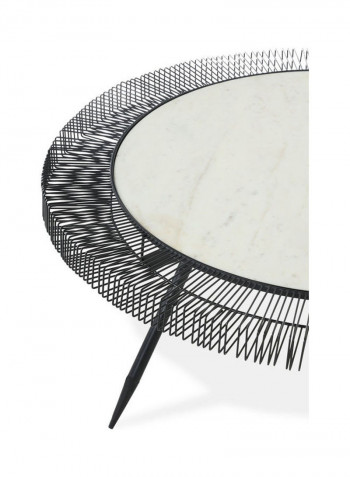 Medellin Coffee Table Black/Silver