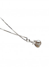 Sterling Silver Metal Pendant Necklace