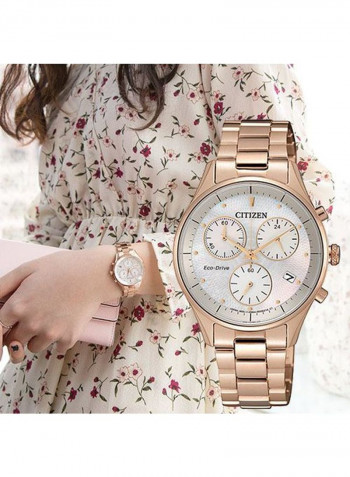 Women's Eco-Drive Chronograph Watch FB1442-86D