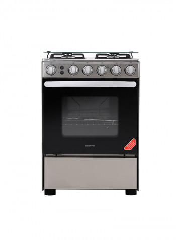 4-Burner Cooking Range GCR6058 Silver/Black