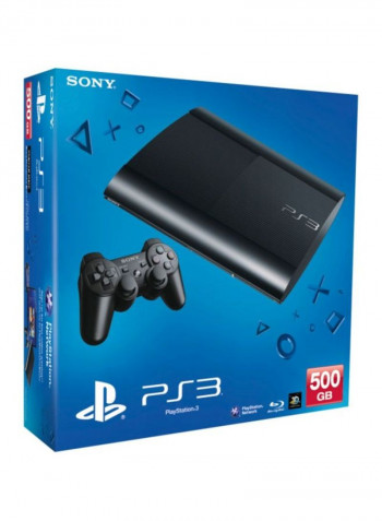 PlayStation 3 Super Slim 500GB Console With Dualshock 4 Controller