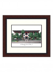 Wooden Picture Frame Brown/White/Black 1.5x18x16inch
