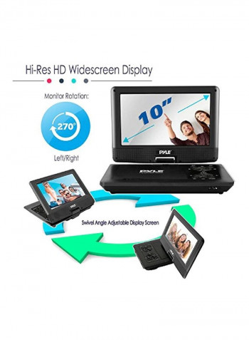 Portable DVD Player PDV91BK Black