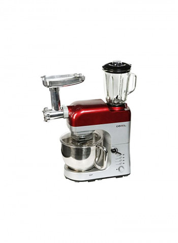 Stand Mixer With Blender And Meat Grinder DOSFP0020182 Red/White