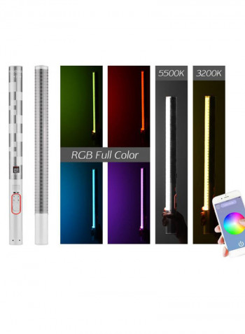 Dimmable Photography LED Light White/Grey
