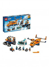 707-Piece City Arctic Supply Plane Building Toy