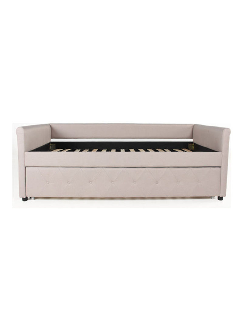 Orlan Single Bed and Pull Out Bed Grey