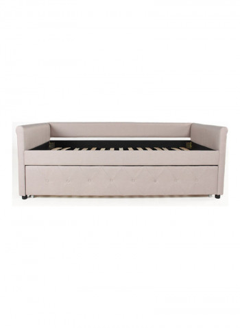 Orlan Single Bed and Pull Out Bed Grey