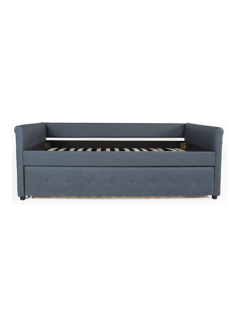 Orlan Single Bed and Pull Out Bed Grey
