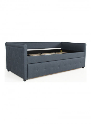 Orlan Single Bed and Pull Out Bed Grey