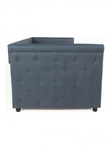 Orlan Single Bed and Pull Out Bed Grey