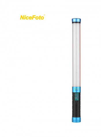 Handheld LED Video And Photography Light Black/Blue/White