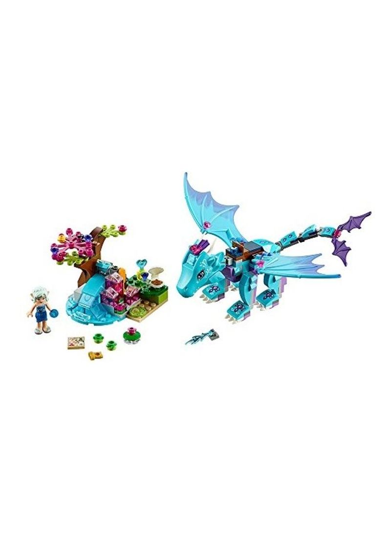212-Piece Elves The Water Dragon Adventure Building Toy