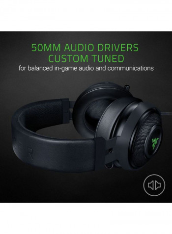 Kraken 7.1 V2 Over-Ear Gaming Headset Black