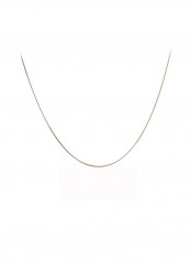 14 Karat Rose Gold Curb Chain Necklace