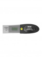 External Monitor Temperature Display Black/White 4.5x1.3x0.9inch