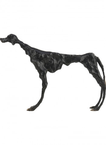 Dog Sculpture Black