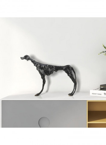 Dog Sculpture Black