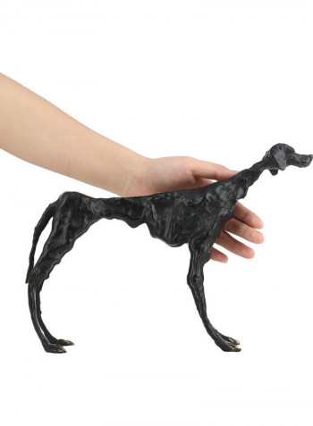 Dog Sculpture Black