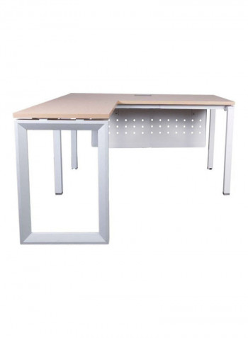 Modern Workstation Without Drawer Oak 75x75x180cm
