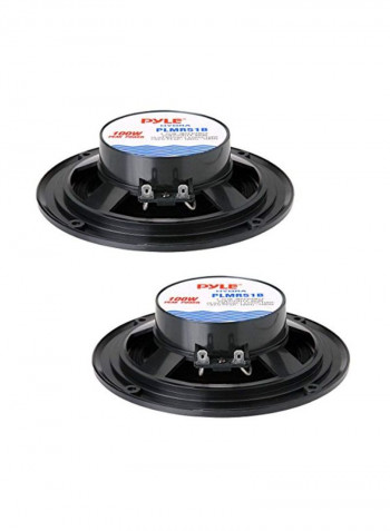 2-Piece Water Resistant Marine Speakers