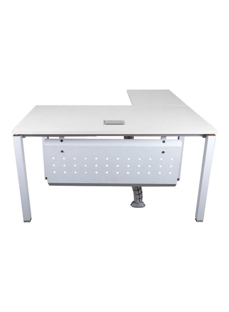Modern Workstation Without Drawer White 75x75x180cm