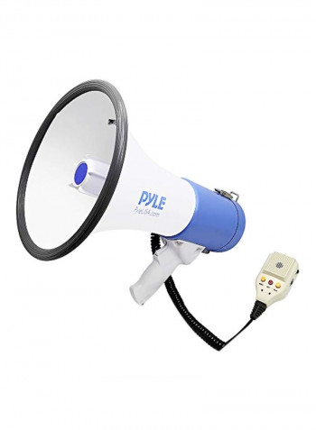 Megaphone PA Bullhorn Speaker PMP59IR White/Blue
