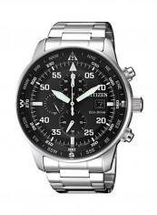 Men's Water Resistant  Eco Drive Chronograph Watch Ca0690-88E