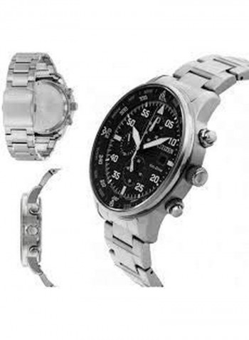 Men's Water Resistant  Eco Drive Chronograph Watch Ca0690-88E